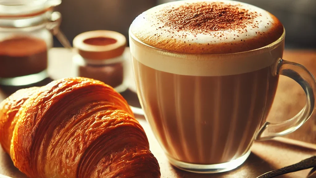 Cappuccino and Pastries