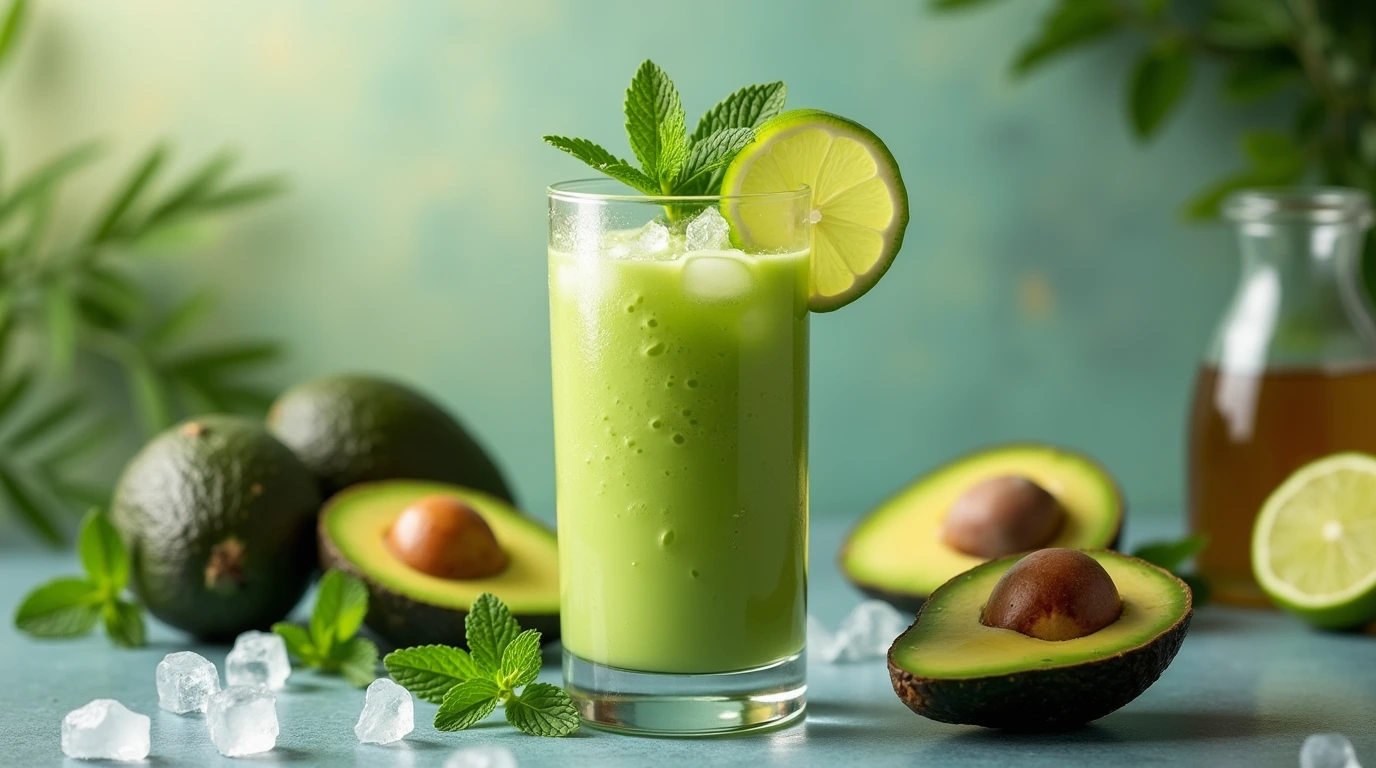 Avocado Cocktail Drink