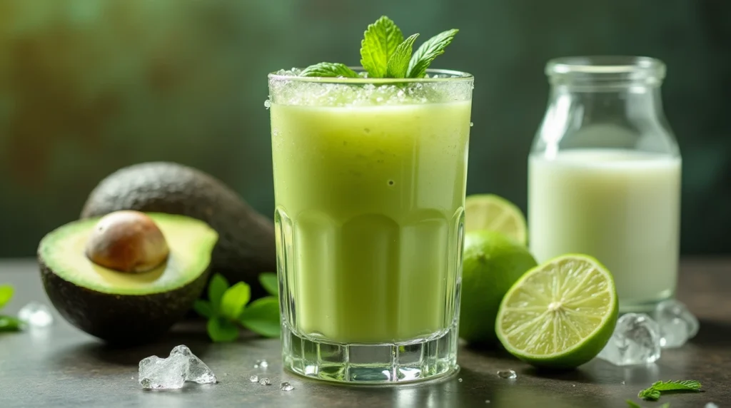 Avocado Cocktail Drink